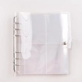 Fotokaarten opbergmapje | wit | 64 vakjes | 8.9 x 6.5cm
