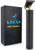 Bol.com Krexs Zwarte Baardtrimmer - Tondeuse - Trimmer - Scheerapparaat - Haartrimmer – Baard aanbieding