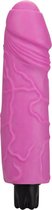 Realistic Skin Vibrator - Big - Pink - Realistic Vibrators -