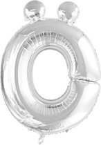 Wefiesta Folieballon Letter Ö 86 Cm Zilver