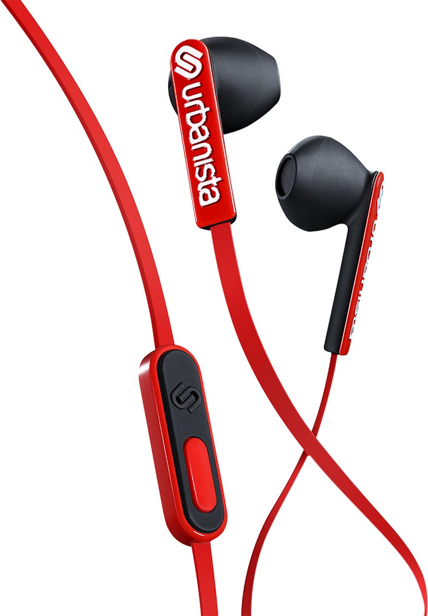 Urbanista San Francisco oortjes earphones - Rood