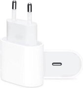 Royal Luxury® EXTREME↑CHARGE - iPhone 12 oplaadstekker 20W USB-C Power oplader - Wit - Geschikt voor Apple iPhone 12 - Apple iPad - USB-C Apple Lightning |Snellader iPhone 12 / 11 / X / iPad 