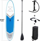 Opblaasbare stand-up paddle RICO pack 10'10" met hogedrukpomp, peddel, leash en opbergzak