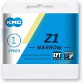 ketting Z1 smal 1/2 x 3/32 inch 112S single speed zilver