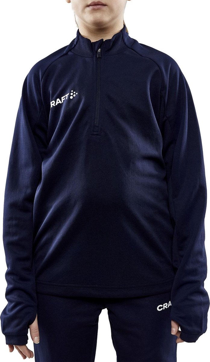 697x1200.jpg Craft Evolve Halfzip Longsleeve Shirt Junior - Maat 158/164 - Afbeelding 1