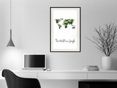 Poster - We Live in a Jungle-20x30