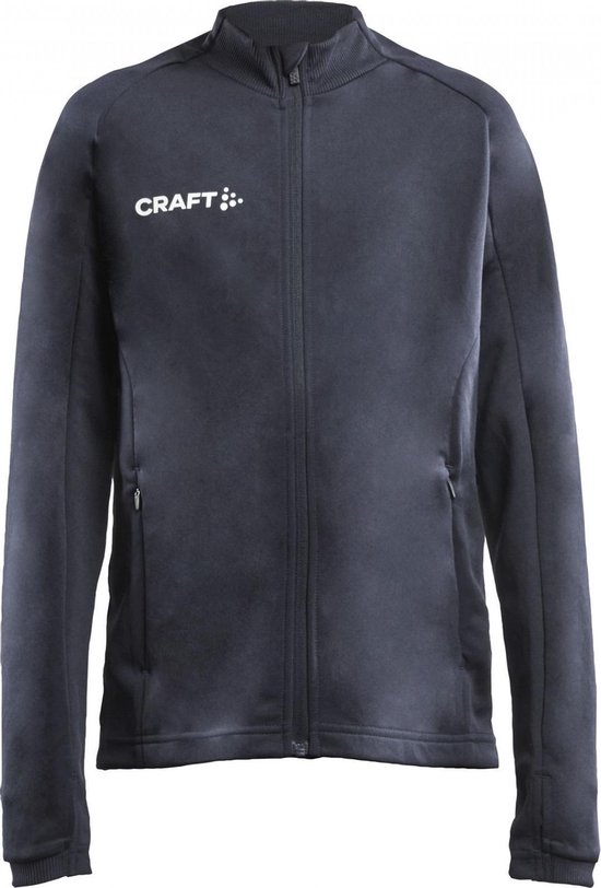 Craft Craft Evolve Full Zip Sports Vest - Taille 164 - Unisexe - gris foncé