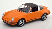 Porsche Singer 911 Targa Limited Edition - 1 of 750 pcs. (Oranje) (30 cm) 1/18 KK Scale - Modelauto - Schaalmodel - Modelauto - Miniatuurauto - Miniatuur autos