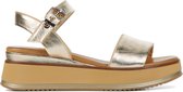 Lina Locchi Vrouwen Leren    Sandalen / Damesschoenen L1062 - Goud - Maat 38