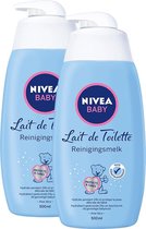 Nivea Baby Lait De Toilette Reinigingsmelk Multi Pack - 2 x 500 ml