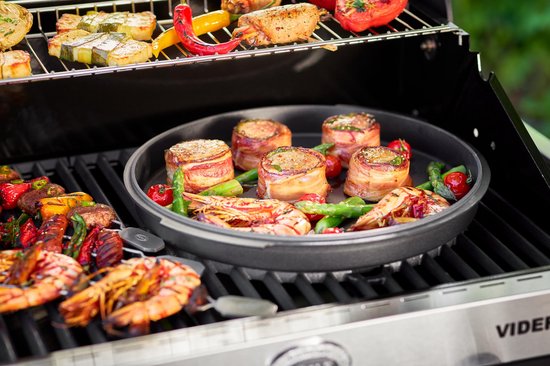 Rösle Barbecue - Barbecue Gas Videro G6-S Vario 30 mbar - Roestvast Staal - Zwart van Rösle — afbeelding 3