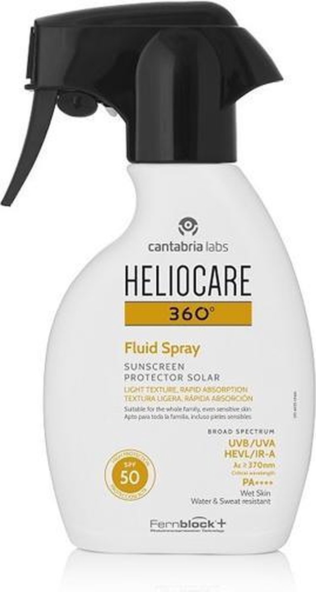 Heliocare 360ao Fluid Spray Spf50 250ml