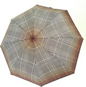 DOPPLER paraplu opvouwbaar automatisch Cross Over beige
