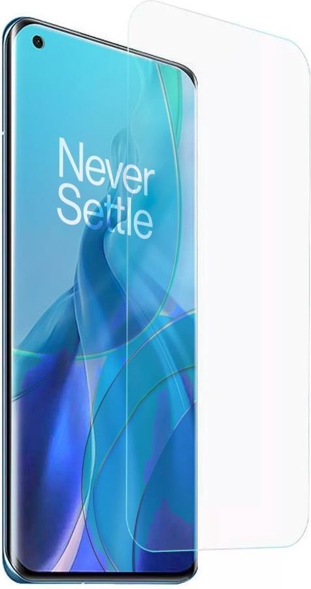 Glass screen protector - Oneplus 8T - Tempered Glass - Glas plaatje