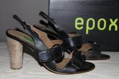 Outlet sandaal zwart - merk Epox - maat: 39