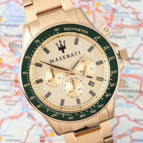 Maserati - Heren Horloge R8873640005 - Goud - Maserati