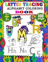 Latter Tracing Alphabet Coloring Book