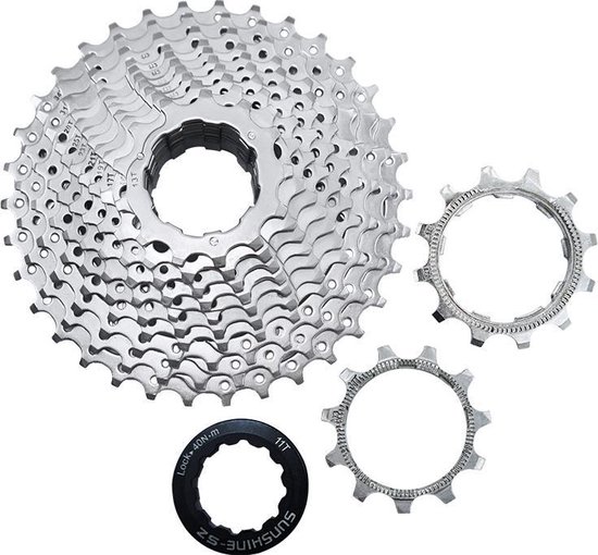 SHIMANO Tiagra, unisex cassette voor volwassenen, zilver, L