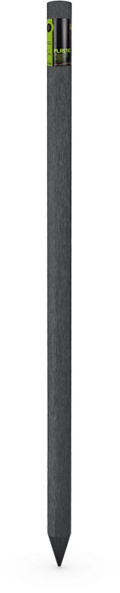 ZoneGuard Permanente kunststof paal - 8 x 185 cm - Afrasteringspaal - Prikpaal - Afzetpaal - Hoogwaardig kunststof - Afrastering