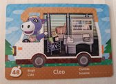 Amiibo animal crossing new horizons buskaarten serie 5 first prints Cleo 48