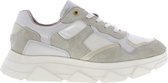 Tango | Kady fat 10-u bone white suede/leather/satin sneaker - off white sole | Maat: 37