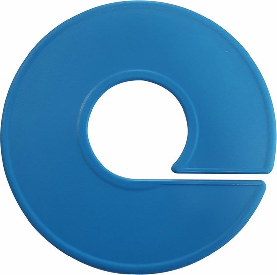 Bague de mesure / bague de confection / disque de mesure / indicateurs de taille rond bleu 11cm non imprimé par 10 pièces