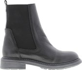 Tango | Cate 17-a black leather chelsea boot - black sole | Maat: 36