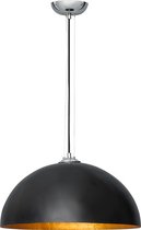 ETH Mezzo Tondo - Hanglamp - 50cm - Krijt Zwart, Goud