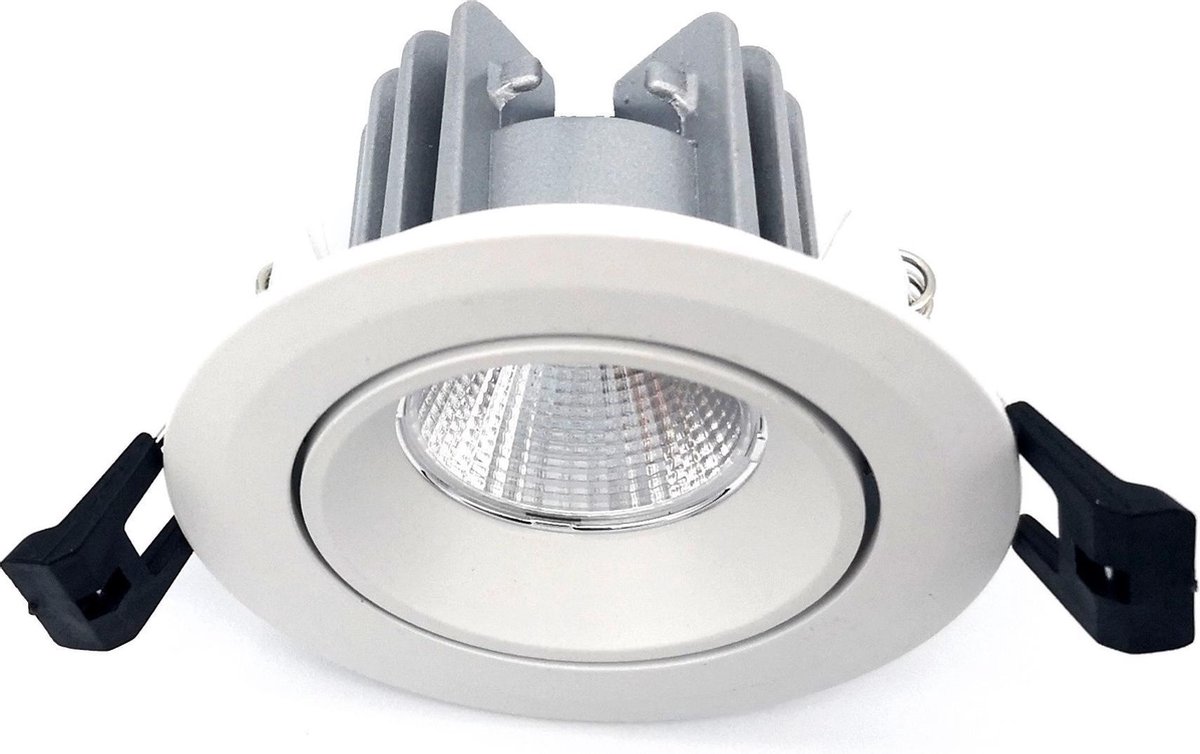 LED inbouwspot 5W - inbouwspots / downlights / plafondspots - rond / kantelbaar / 2700k warm