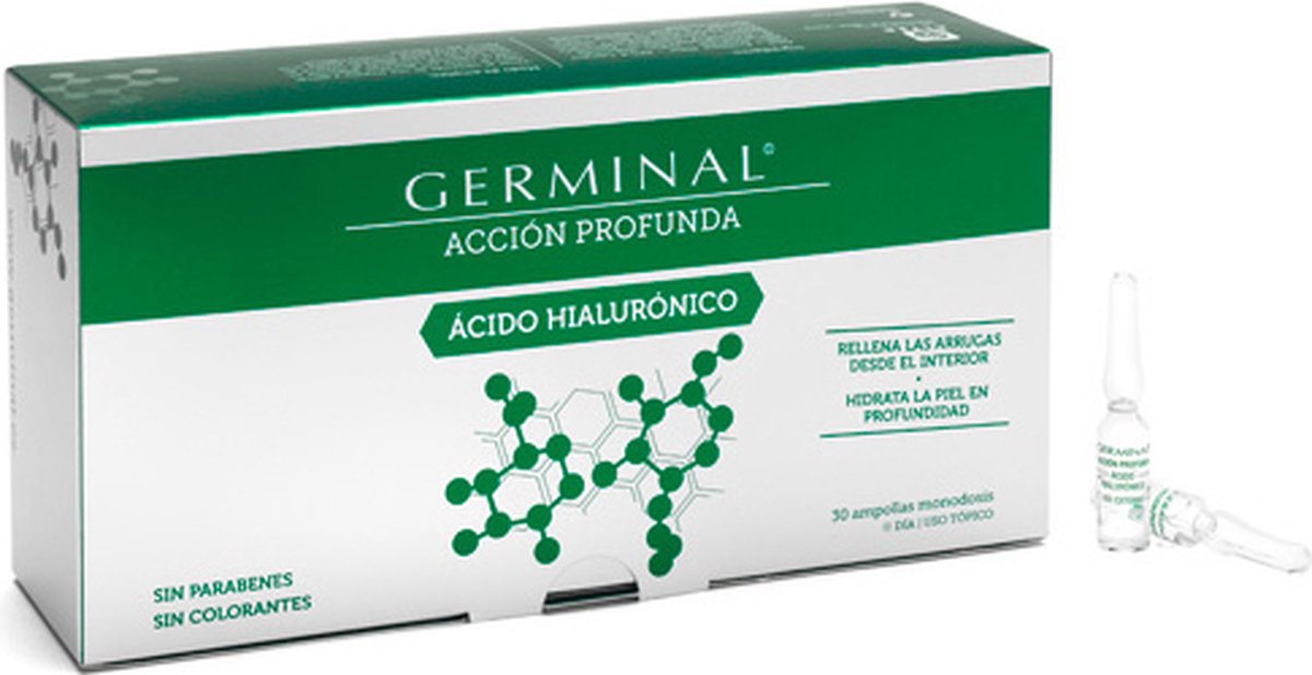 Germinal Acción Profunda Ácido Hialurónico Ampollas 30 X 1 Ml