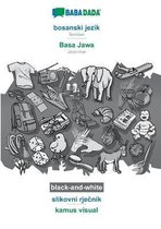 BABADADA black-and-white, bosanski jezik - Basa Jawa, slikovni rječnik - kamus visual