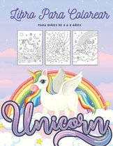 Unicorn Libro Para Colorear Para Ninos De 4 a 8 Anos