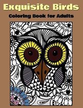 Exquisite Birds Coloring Book For Adults
