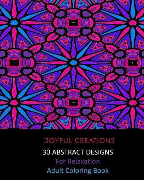 30 Abstract Designs For Relaxation - cover