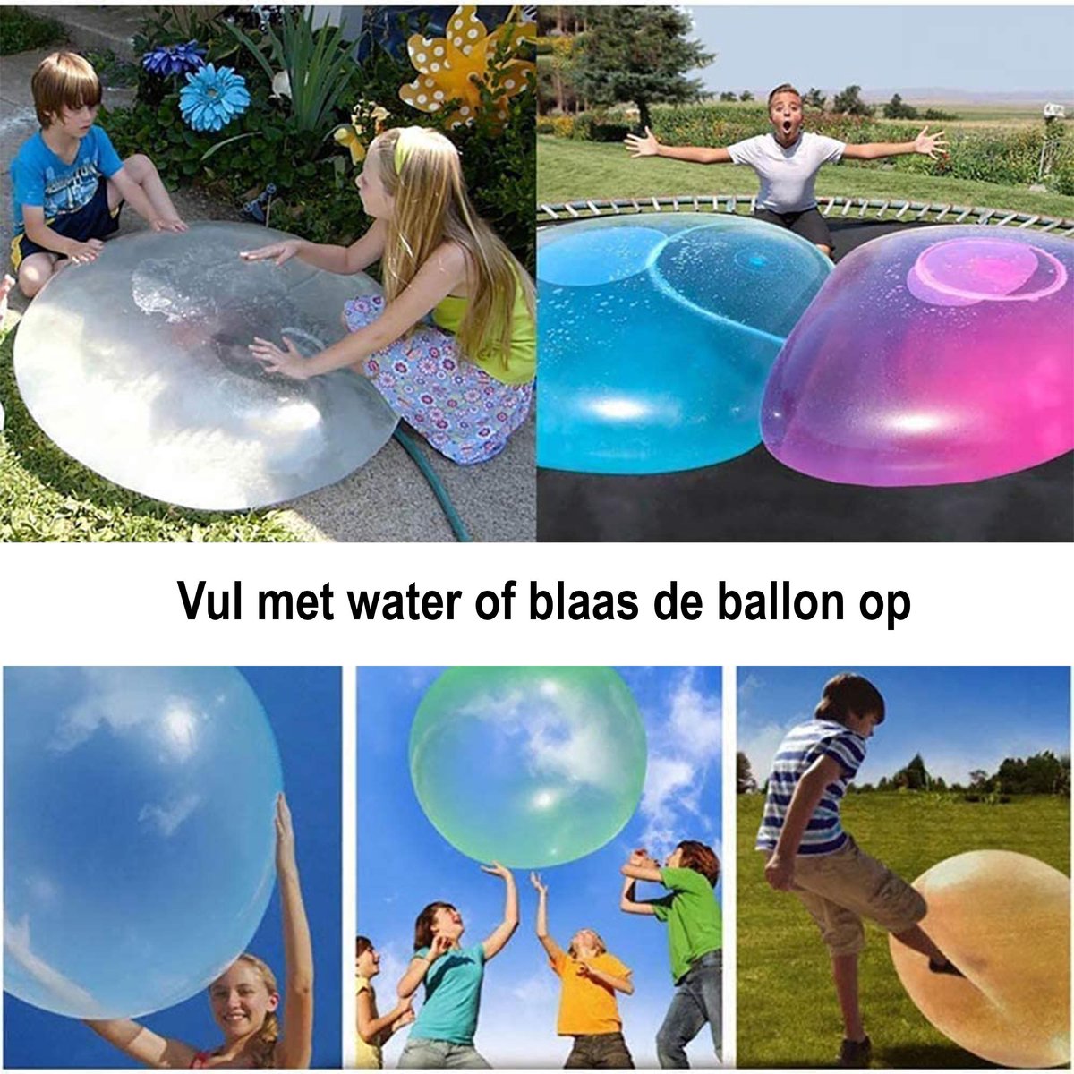 Glowey® Giga Waterballon | voor Kinderen | Splash it | Grote Ballon... | bol.com