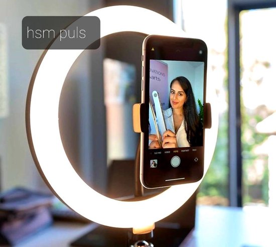 Lampe à Selfie Pour IPhone Avec 120 LED, 3000 MAh Rechargeable, Portable, Lumière De Téléphone Idéale Pour La Vidéoconférence, Le Maquillage Et TikTok. Compatible Avec Téléphone, Ordinateur Portable
