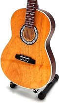 Miniatuur klassieke Spaanse gitaar