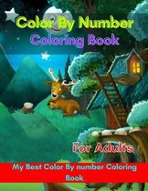 Color By Number Coloring Book For Adults
