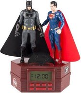 Radio klok Batman VS Superman - Multicolor - Kunststof - 19 x 15,5 x 25 cm