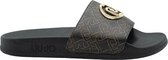 Liu Jo Kos 1 Dames Slippers - Bruin - Maat 37