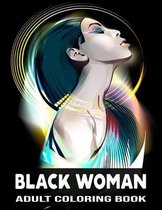 Black Woman Adult Coloring Book