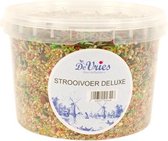 De vries strooivoer deluxe - 3,5 ltr 2100 gr - 1 stuks