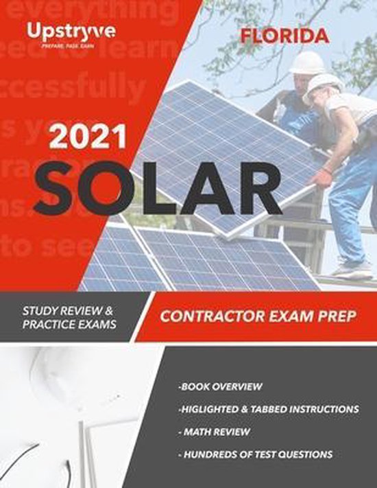 2021 Florida Solar Contractor Exam Prep - cover