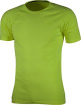 Rogelli Seamless Sportshirt - Korte Mouwen - Heren - Fluor Melange - Maat XL