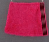 verkleedkleding 1071, fluffy neon pink rokje, maat 152