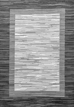 Modern laagpolig vloerkleed Base - grijs 2820 - 240x340 cm