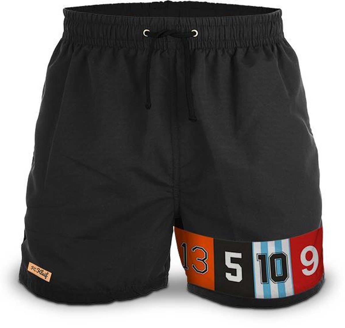 FC Kluif Rugnummer zwembroek - maat M / Medium - Zwembroek voor volwassenen - Voetbal design