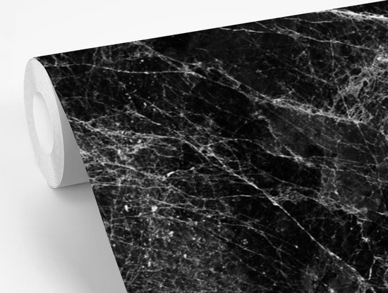 Papier peint - Papier peint Papier peint photo Marbre - Pierre - Zwart - Largeur 330 cm x hauteur 220 cm