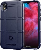 Voor Huawei Honor Play 3e Full Coverage Shockproof TPU Case (Blauw)