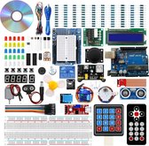 Uitgebreide Super Starter Kit voor Arduino 2022 - GWS Uno R3 ATmega328 - Digitaal Handboek - In Plastic Opbergdoos